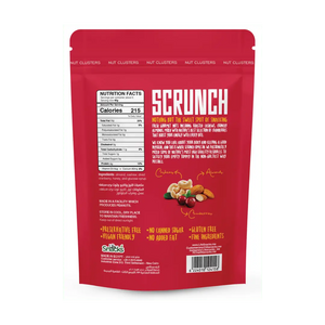 Scrunch Almond, Cashew + Mix cluster with 8g protein (Full Pouch 130g)