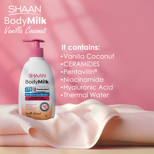 Shaan Body Milk Vanilla Coconut 300 ml