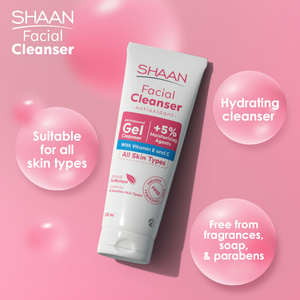 Shaan Antioxidant Facial Cleanser 250ml Sensitive Skin Formula