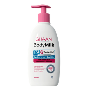 Shaan 72-Hour Deep Hydration Body Milk Moisturizer 300ml