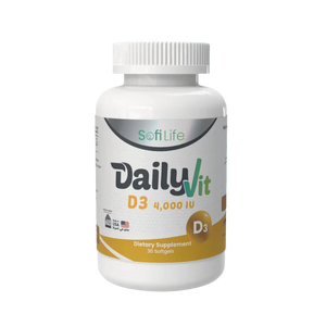 SofiLife DailyVit D3 dietary supplement 4000iu