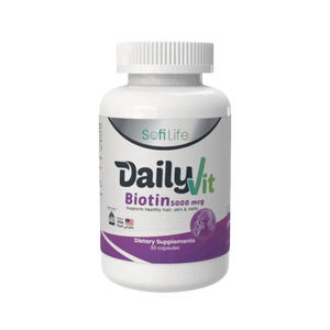 SofiLife Dailyvit biotin 5000mcg