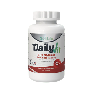 Sofilife daily vit Chromium Pocolinate 200mcg