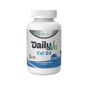 SofiLife DailyVit Calcium + vitamin D3, 60 tablets - KleanSource