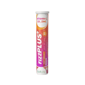 Sofilife fizz plus vitamin c, d3 and zinc, 20 dissolving tablets