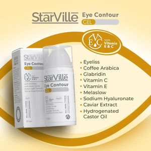 StarVille Eye Contour with Vitamin E&C, 30g - KleanSource