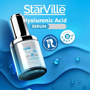 Starville Hyaluronic Acid 3% Serum with Vitamin B & E, 30ml - KleanSource
