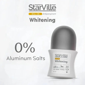StarVille Whitening Roll On Lavender Scent+ Vitamin E, 60 ml - KleanSource