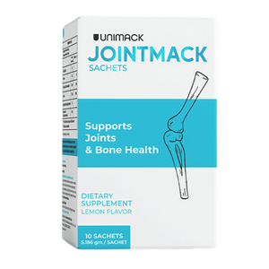 Unimack, Jointmack 10 Sachet Supports Joint Health By Collagen, Hyaluronic Acid, Vitamin C