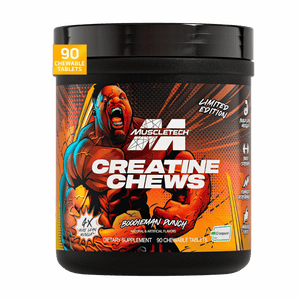 MuscleTech Creapure Creatine Chews - Creapure Monohydrate (90 chewable candies) Fruit punch