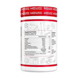 Wellness Nutrition Beast Core-Pre-Workout-35Servings (Watermelon flavor)