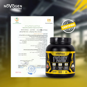 Novogen 100% Whey Protein Supplement Powder, 30 Servings ( 1kg) trusted
