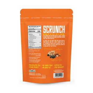 Scrunch Almond, Cashew + Mix cluster with 8g protein (Full Pouch 130g)