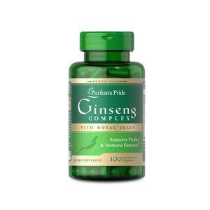 Puritan's Pride Ginseng Complex with royal Jelly ( 1000mg) , 100 capsules Puritan's Pride