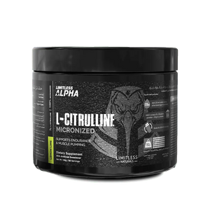 Limitless Alpha L - Citrulline Micronized - 60Servings ( Lemon Lime Flavor) - KleanSource