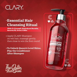 Clary Hair Serum for Split Ends Control and Shine 100ml