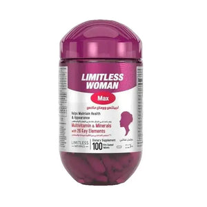Limitless Woman Max Multivitamin and Minerals (100 Tablets) - KleanSource
