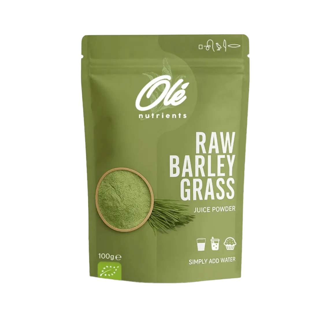 Ole Nutrients, Barley Grass Juice Powder 100g Ole Nutrients