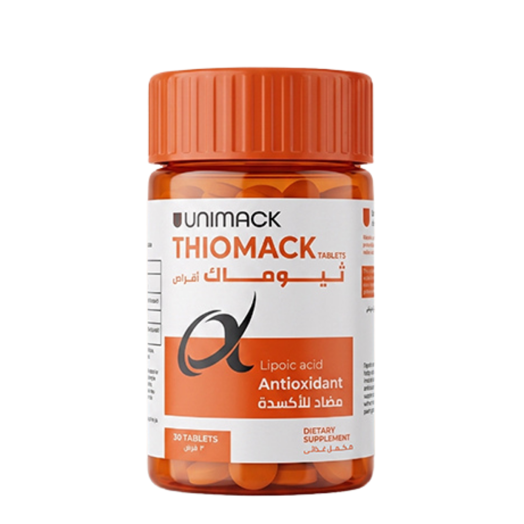 Unimack, Thiomack Alpha Lipoic Acid 600 mg Tablets