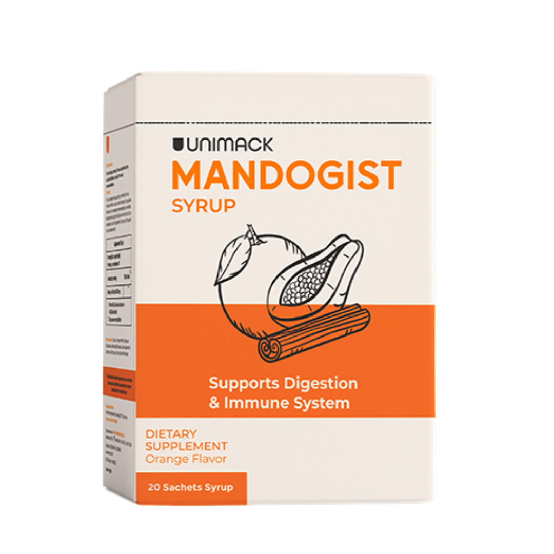 Unimack, Mandogist 20 Sachets 15ml (syrup) Digestive Health