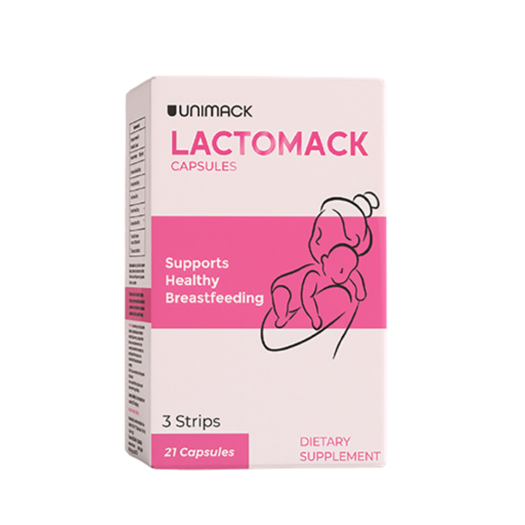 Unimack, Lactomack, 21 Capsules (supports Breast Feeding)