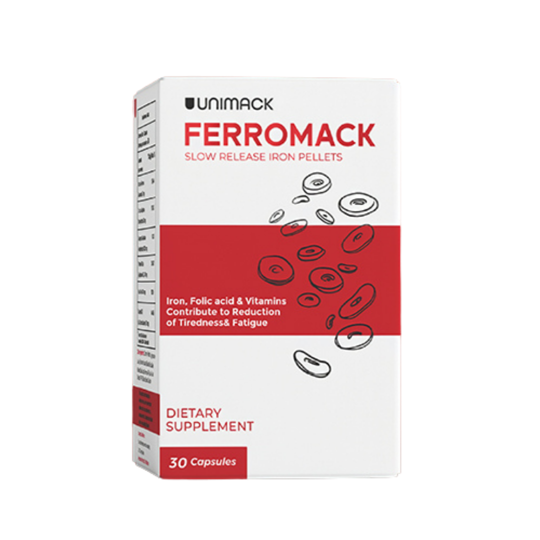 Unimack, Ferromack Iron Pellets 30 Caps