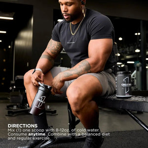 Rule1 Creatine Monohydrate 5g, Unflavored, 75 Servings - KleanSource