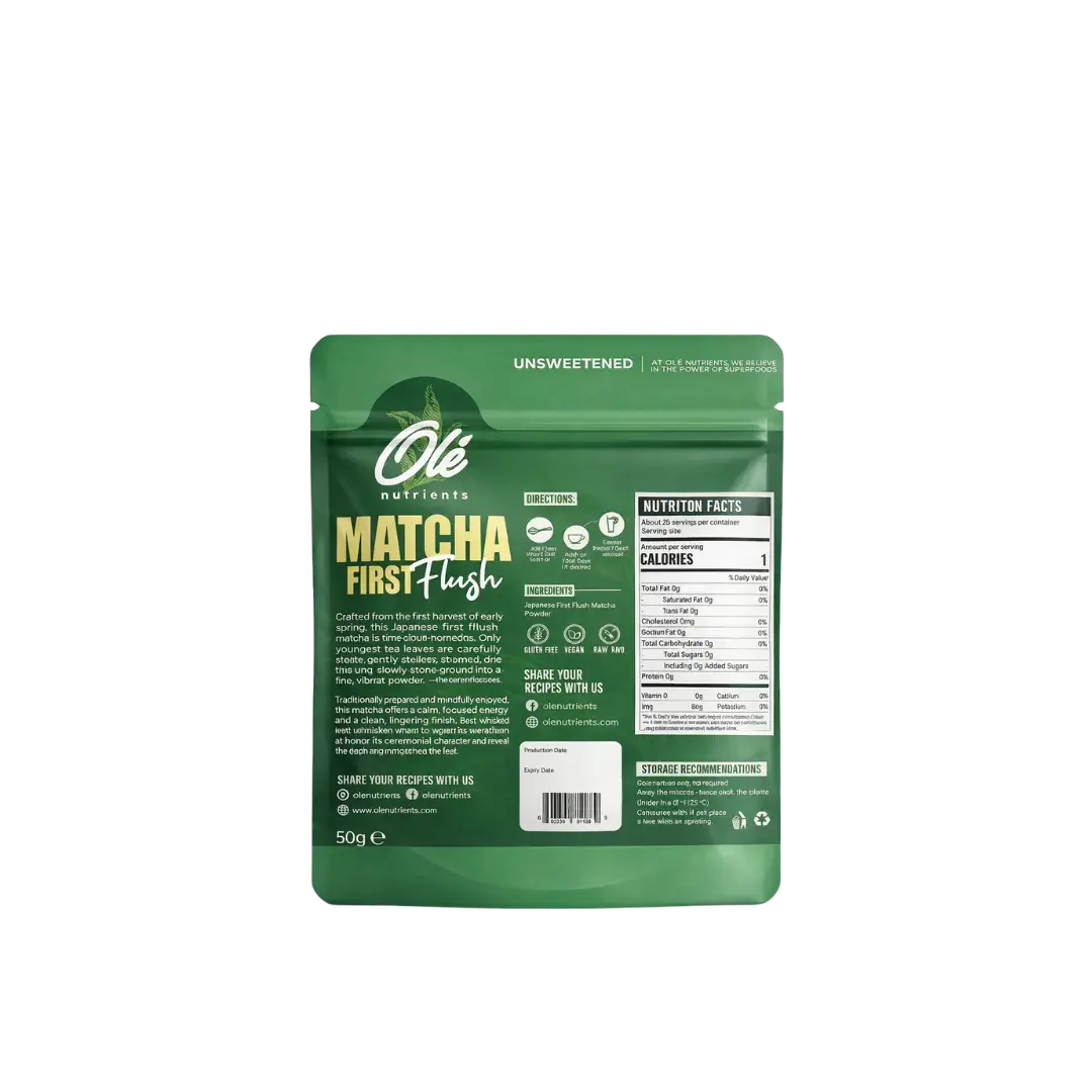 Ole Nutrients, Japanese First Flush Matcha Powder, 50g Ole Nutrients