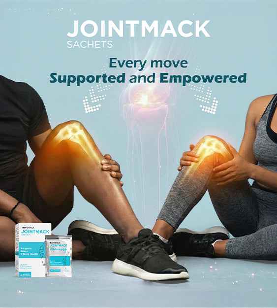 Unimack, Jointmack 10 Sachet Supports Joint Health By Collagen, Hyaluronic Acid, Vitamin C