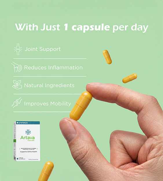 Unimack, Artava 30 Capsules, support Joint Health