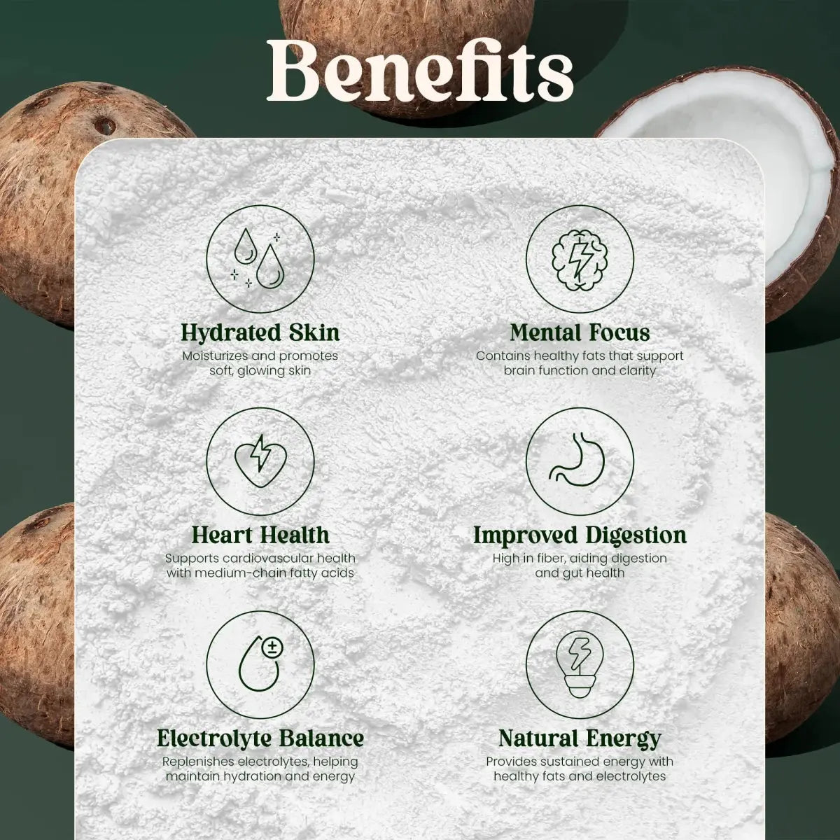 Ole Nutrients, Coconut Water Powder 100g - 42 Servings - KleanSource