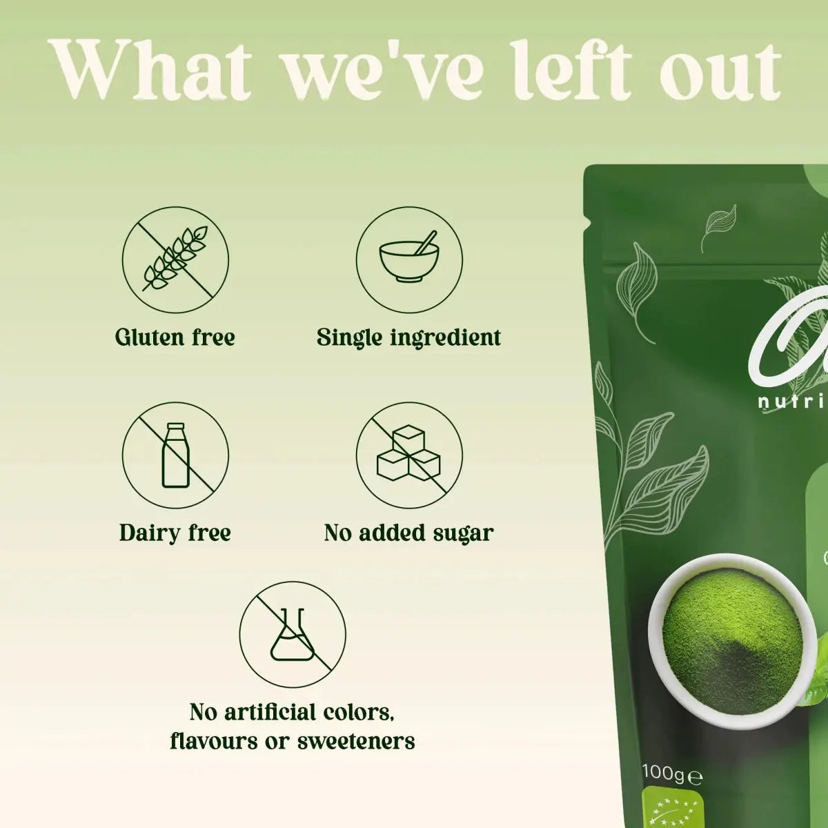 Ole Nutrients, Chinese Ceremonial Matcha Green Tea 100g - (50 servings) - KleanSource