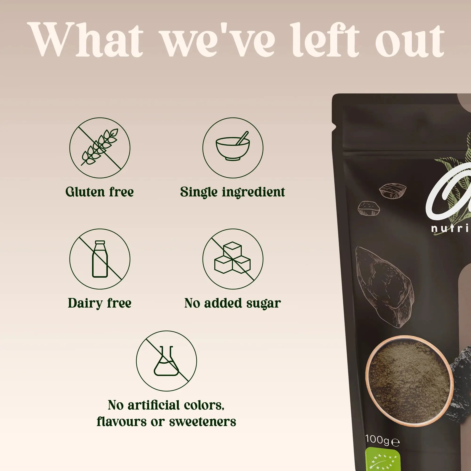 Ole Nutrients, Raw Himalayan Shilajit Powder 100g ( 70 Servings) Ole Nutrients