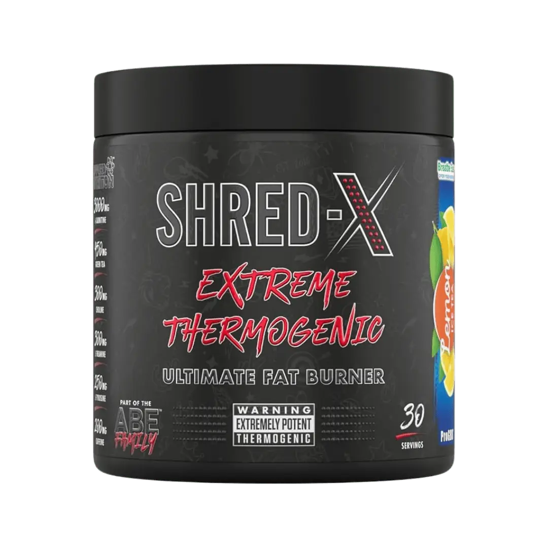 Applied Nutrition, Shred X Thermogenic Powder, 300g, 30 Servings Lemon Ice Tea