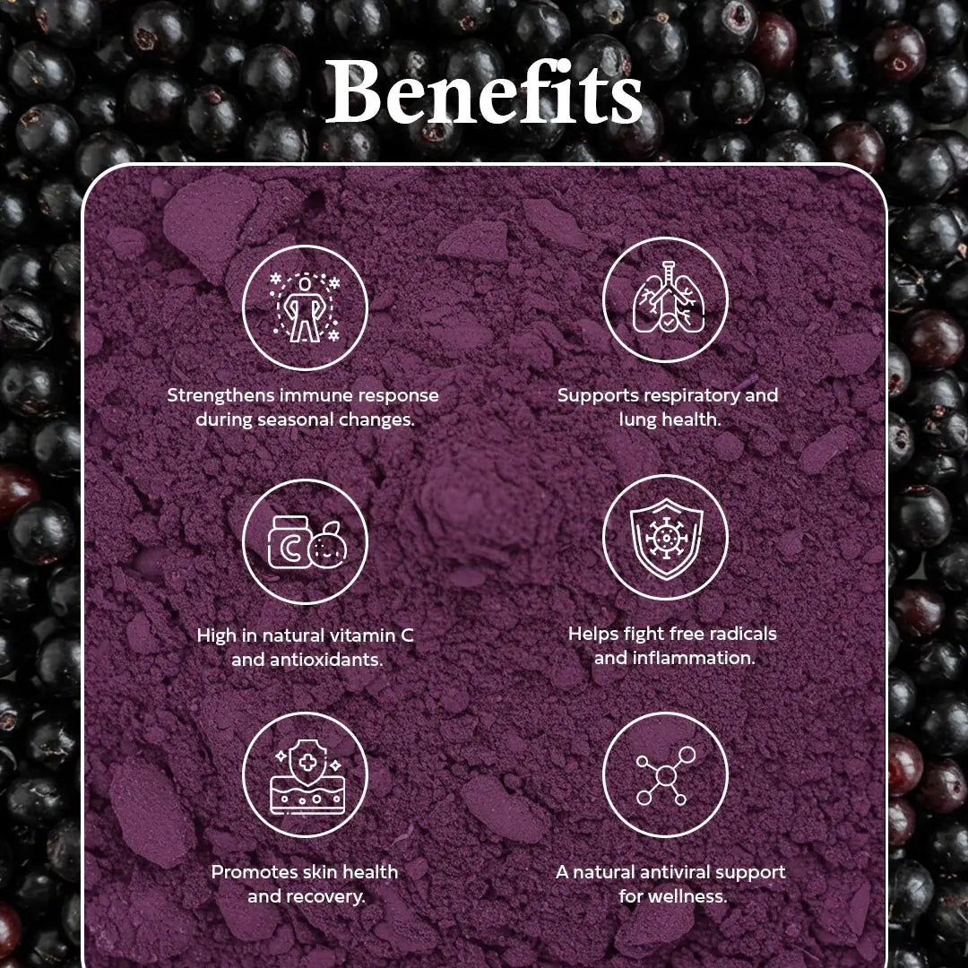 Ole Nutrients, Elderberry Juice Powder 100g Ole Nutrients