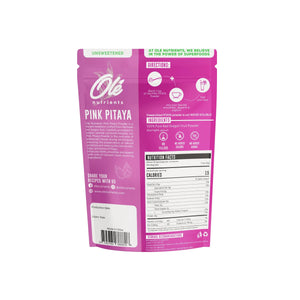 Ole Nutrients, Pink Pitaya powder (Dried Dragon Fruit) 100g Ole Nutrients