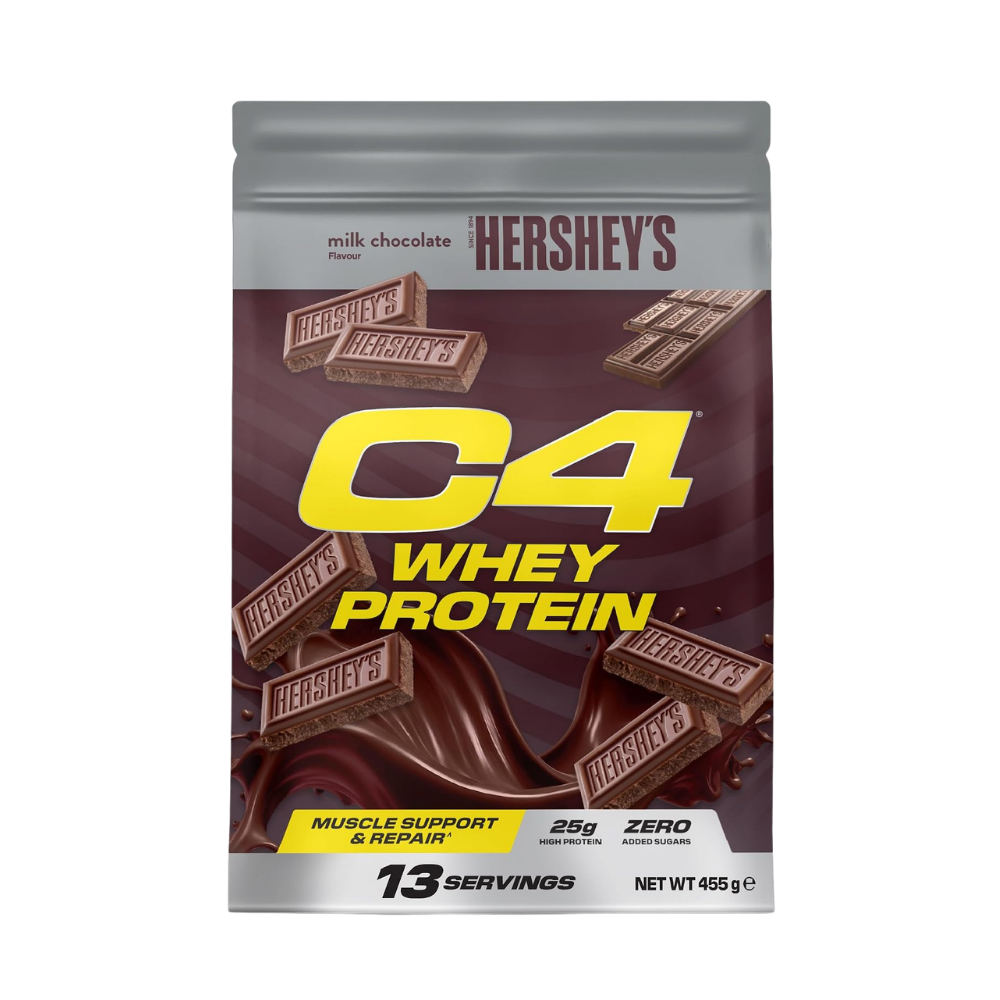 Cellucor C4 Whey Protein Powder, 25g Protein, Low Sugar, 13 Servings Hershey's milk Chocolate