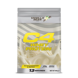 Cellucor C4 Whey Protein Powder, 25g Protein, Low Sugar, 13 Servings Vanilla Bean