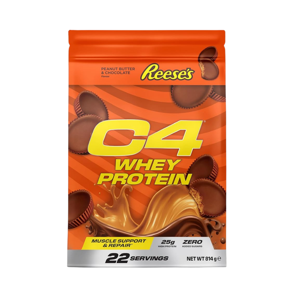Cellucor C4 Whey Protein Powder, 25g Protein, Low Sugar, 22 Servings Reese's Chocolate