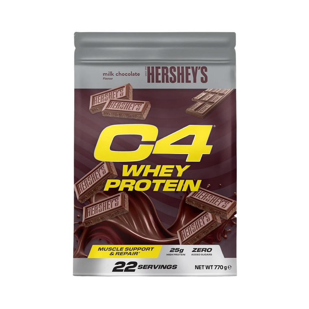 Cellucor C4 Whey Protein Powder, 25g Protein, Low Sugar, 22 Servings Hershey's chocolate