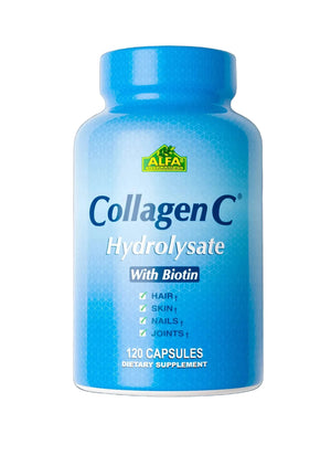 Alfa Vitamins CollagenC Hydrolysate Biotin Capsules