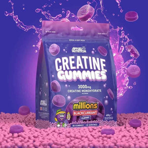 Applied Nutrition Creatine Monohydrate Gummies, 80 Gummies (Blackcurrant flavor)