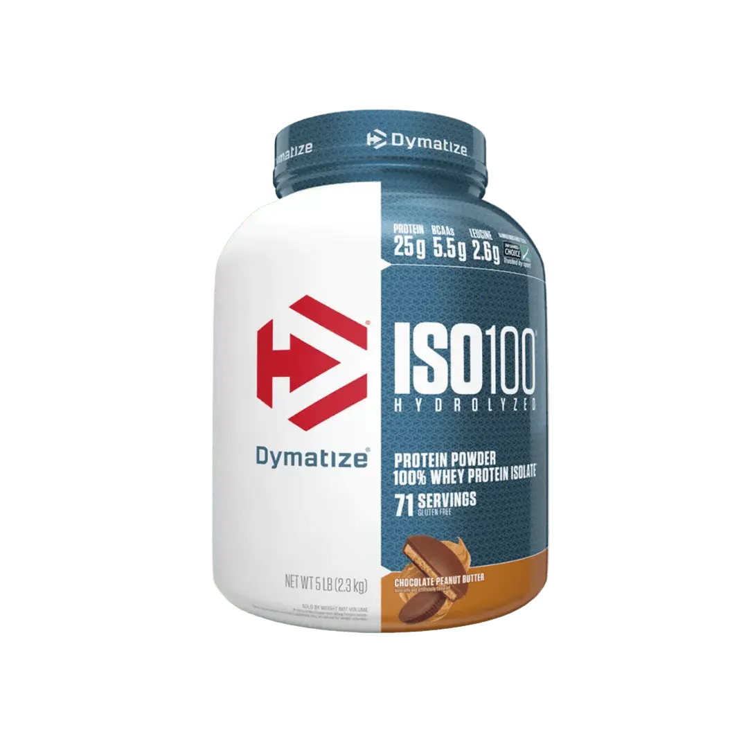 Dymatize, ISO100 Hydrolyzed, 100% Whey Protein Isolate 24g Protein, 2.4kg( 71 - 76 servings) - KleanSource