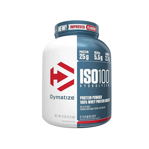 Dymatize, ISO100 Hydrolyzed, 100% Whey Protein Isolate 24g Protein, 2.4kg( 71 - 76 servings) - KleanSource