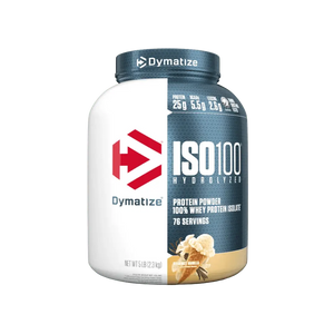 Dymatize, ISO100 Hydrolyzed, 100% Whey Protein Isolate 24g Protein, 2.4kg( 71 - 76 servings) - KleanSource