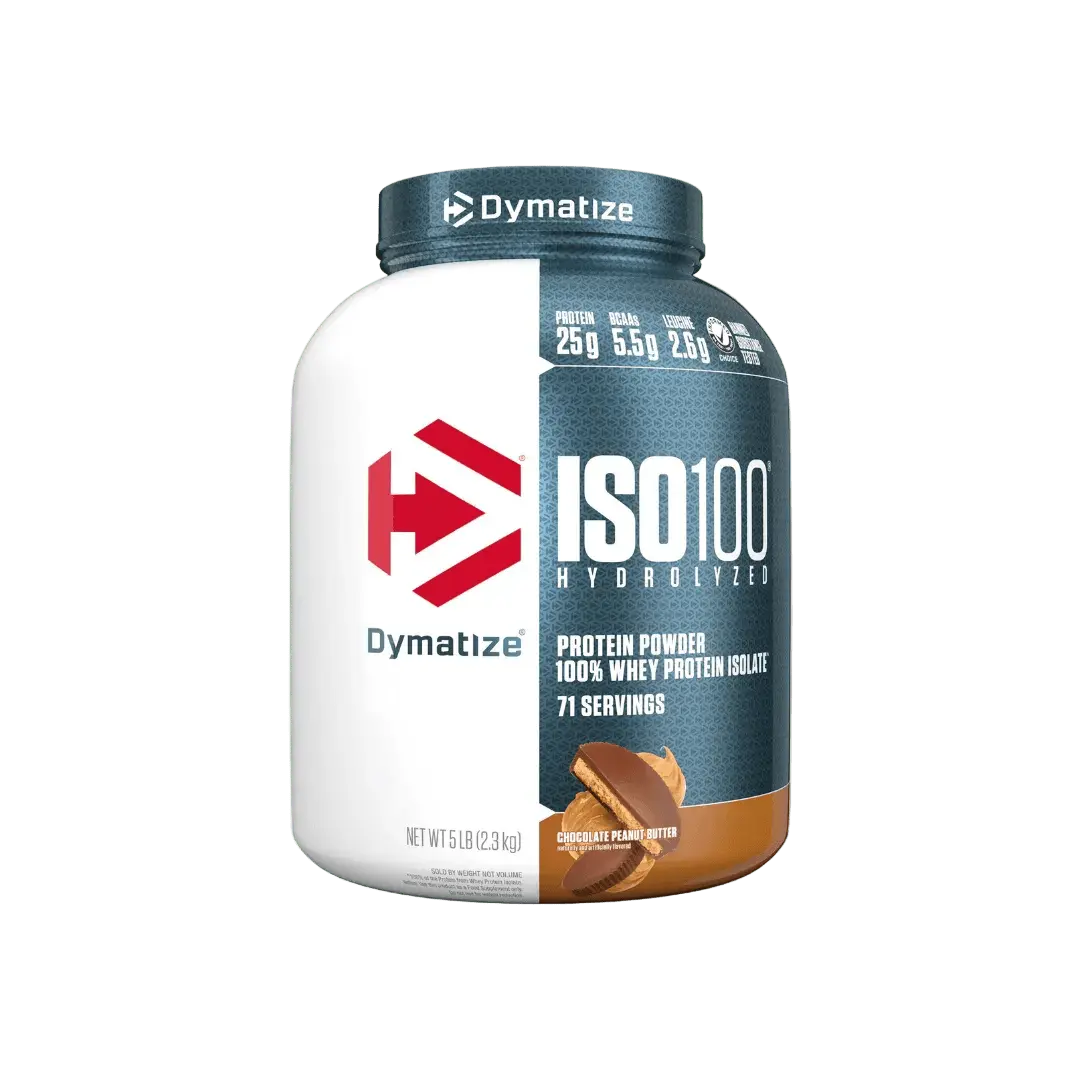 Dymatize, ISO100 Hydrolyzed, 100% Whey Protein Isolate 24g Protein, 2.4kg( 71 - 76 servings) - KleanSource