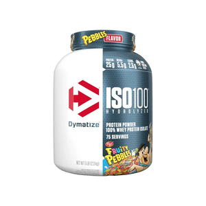 Dymatize, ISO100 Hydrolyzed, 100% Whey Protein Isolate 24g Protein, 2.4kg( 71 - 76 servings) - KleanSource