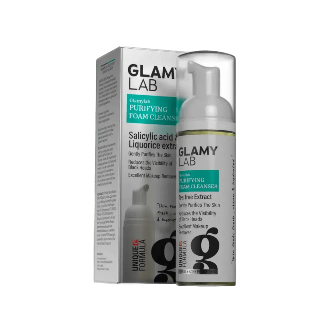 GLAMY LAB, Purifying Cleanser Foam with Tea Tree Extract, 150 ml - KleanSource