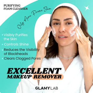 GLAMY LAB, Purifying Cleanser Foam with Tea Tree Extract, 150 ml - KleanSource