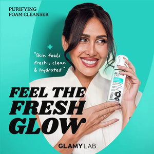 GLAMY LAB, Purifying Cleanser Foam with Tea Tree Extract, 150 ml - KleanSource